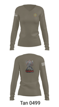 1/623rd FAR 72334612 Women's Long Sleeve V-neck Shirt - 39