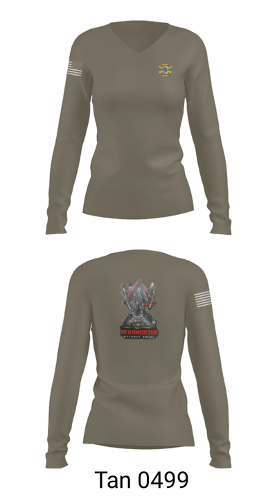 1/623rd FAR 72334612 Women's Long Sleeve V-neck Shirt - 39