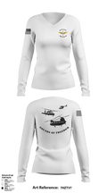 MT AASF 16860142 Women's Long Sleeve V-neck Shirt -1 2