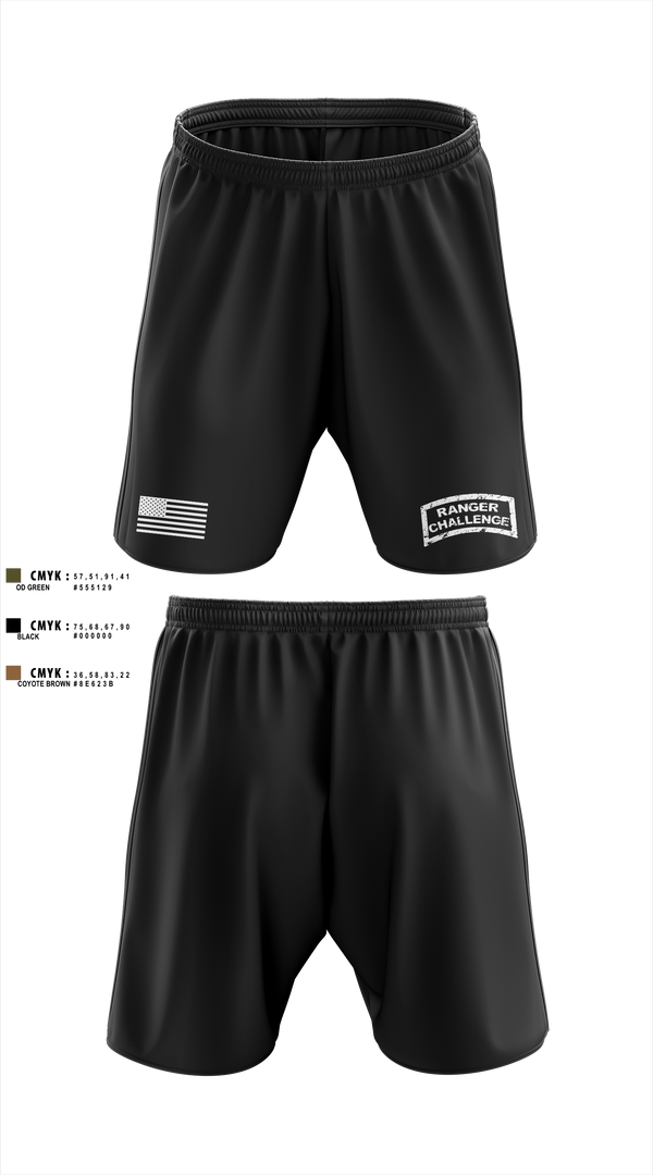 Athletic Shorts With Pockets, APSU RANGER CHALLENGE, Army, Teamtime, Team time, sublimation, custom sports apparel, team uniforms, spirit wear, spiritwear, sports uniforms, custom shirts, team store, custom team store, fundraiser sports, apparel fundraiser