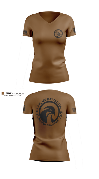 Womens Short Sleeve Vneck Shirt, Diesel, 3-71CAV, Army, Teamtime, Team time, sublimation, custom sports apparel, team uniforms, spirit wear, spiritwear, sports uniforms, custom shirts, team store, custom team store, fundraiser sports, apparel fundraiser