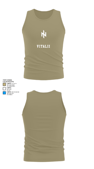 Tank Top, Vitalii, Army, Teamtime, Team time, sublimation, custom sports apparel, team uniforms, spirit wear, spiritwear, sports uniforms, custom shirts, team store, custom team store, fundraiser sports, apparel fundraiser