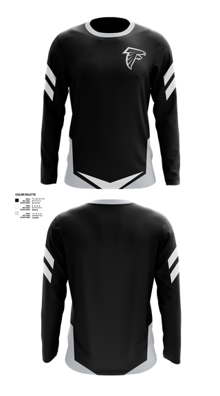 Long Sleeve Performance Shirt, Wayne Community Junior High School Band, Spirit Store, Teamtime, Team time, sublimation, custom sports apparel, team uniforms, spirit wear, spiritwear, sports uniforms, custom shirts, team store, custom team store, fundraiser sports, apparel fundraiser