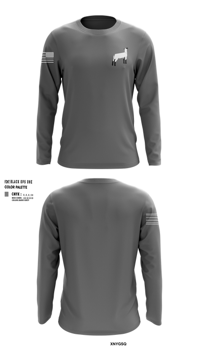 Hover Show Lambs 67940575 Long Sleeve Performance Shirt 1