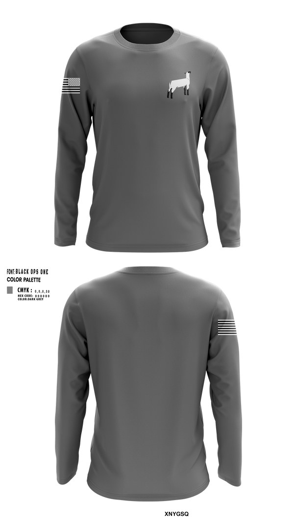 Long Sleeve Performance Shirt, Hover Show Lambs, , Teamtime, Team time, sublimation, custom sports apparel, team uniforms, spirit wear, spiritwear, sports uniforms, custom shirts, team store, custom team store, fundraiser sports, apparel fundraiser