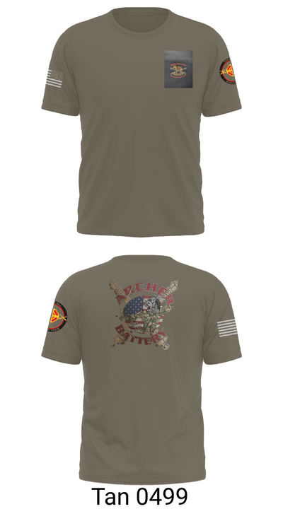 Archer Battery 2-2 FA 26774944 Short Sleeve Performance Shirt - 76