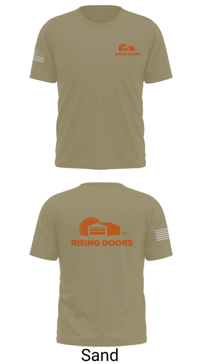 Rising Doors 80958329 Short Sleeve Performance Shirt - 96