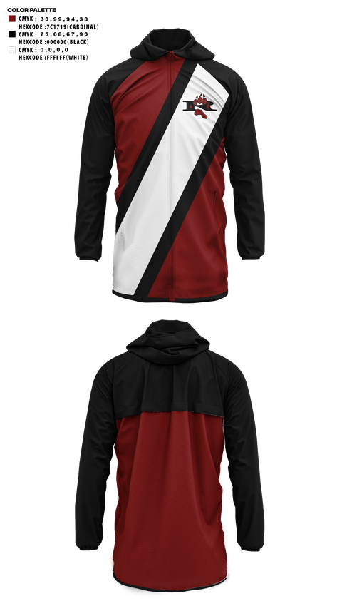 Windbreaker, Riverton High School Cheer, Cheer, Teamtime, Team time, sublimation, custom sports apparel, team uniforms, spirit wear, spiritwear, sports uniforms, custom shirts, team store, custom team store, fundraiser sports, apparel fundraiser