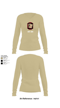 21st AMU 5909710 Women's Long Sleeve V-neck Shirt - 82