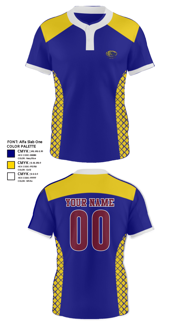 Two Button Softball Jersey, Inderkum High School Softball, Softball, Teamtime, Team time, sublimation, custom sports apparel, team uniforms, spirit wear, spiritwear, sports uniforms, custom shirts, team store, custom team store, fundraiser sports, apparel fundraiser