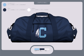 Duffle Bag, Chiefs, Baseball, Teamtime, Team time, sublimation, custom sports apparel, team uniforms, spirit wear, spiritwear, sports uniforms, custom shirts, team store, custom team store, fundraiser sports, apparel fundraiser