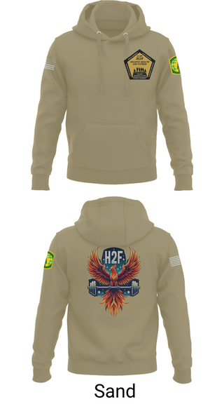 Hoodie, Phoenix H2F, Army, Teamtime, Team time, sublimation, custom sports apparel, team uniforms, spirit wear, spiritwear, sports uniforms, custom shirts, team store, custom team store, fundraiser sports, apparel fundraiser
