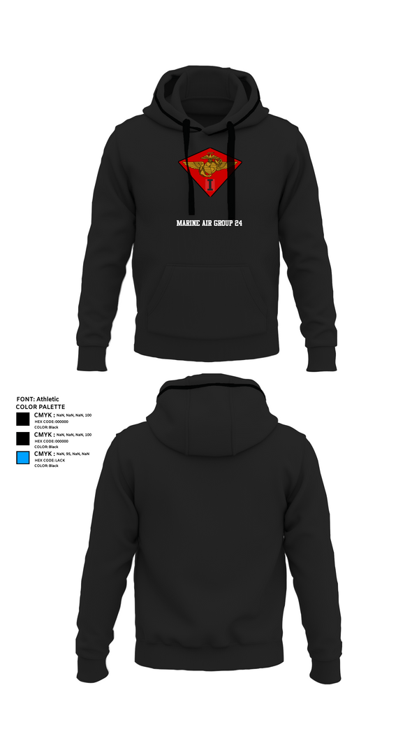 Hoodie, Marine Air Group 24, Marines, Teamtime, Team time, sublimation, custom sports apparel, team uniforms, spirit wear, spiritwear, sports uniforms, custom shirts, team store, custom team store, fundraiser sports, apparel fundraiser