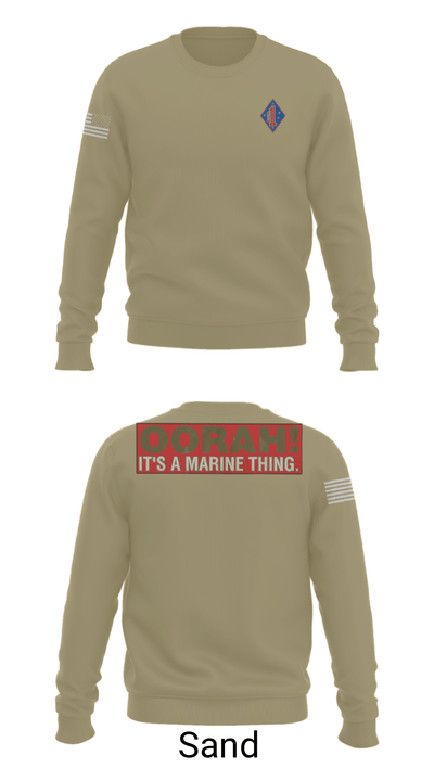 1st Marine Regiment 32808075 Crew Neck Sweatshirt - 58