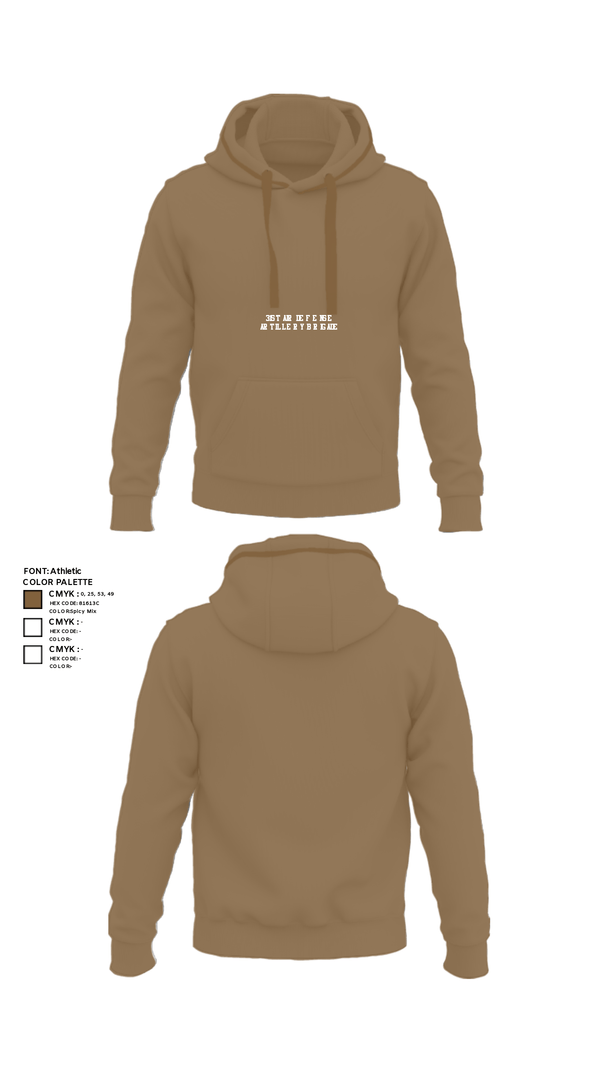 Hoodie, 31st Air Defense Artillery Brigade, Army, Teamtime, Team time, sublimation, custom sports apparel, team uniforms, spirit wear, spiritwear, sports uniforms, custom shirts, team store, custom team store, fundraiser sports, apparel fundraiser