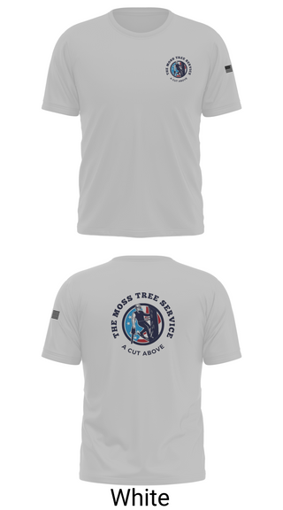 Short Sleeve Performance Shirt, The Moss Tree Service, , Teamtime, Team time, sublimation, custom sports apparel, team uniforms, spirit wear, spiritwear, sports uniforms, custom shirts, team store, custom team store, fundraiser sports, apparel fundraiser