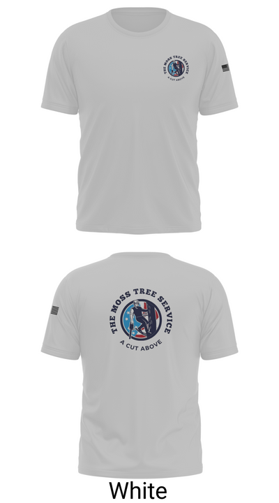 The Moss Tree Service 86074742 Short Sleeve Performance Shirt - 11