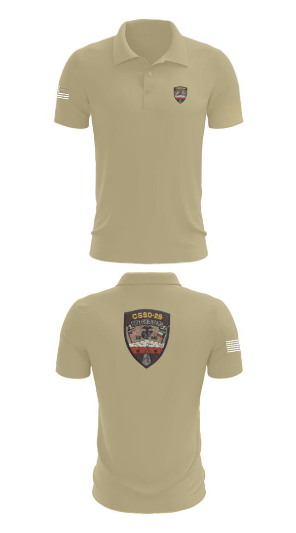 Short Sleeve Performance Polo, CSSD 28, Marines, Teamtime, Team time, sublimation, custom sports apparel, team uniforms, spirit wear, spiritwear, sports uniforms, custom shirts, team store, custom team store, fundraiser sports, apparel fundraiser