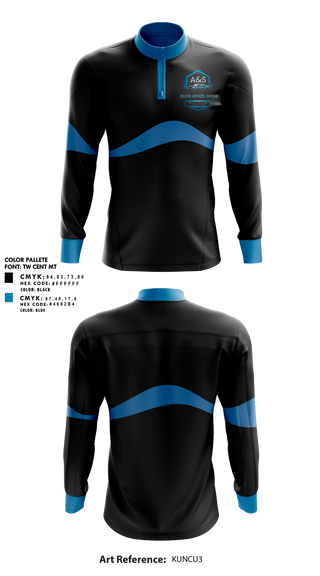 Quarter Zip Jacket, A&S Elite quick shine detailing, , Teamtime, Team time, sublimation, custom sports apparel, team uniforms, spirit wear, spiritwear, sports uniforms, custom shirts, team store, custom team store, fundraiser sports, apparel fundraiser