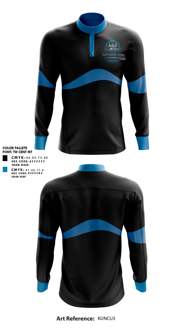Quarter Zip Jacket, A&S Elite quick shine detailing, , Teamtime, Team time, sublimation, custom sports apparel, team uniforms, spirit wear, spiritwear, sports uniforms, custom shirts, team store, custom team store, fundraiser sports, apparel fundraiser