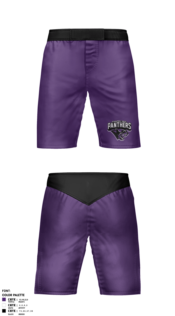 Fight Shorts, Chapel Hill High School Wrestling, Wrestling, Teamtime, Team time, sublimation, custom sports apparel, team uniforms, spirit wear, spiritwear, sports uniforms, custom shirts, team store, custom team store, fundraiser sports, apparel fundraiser