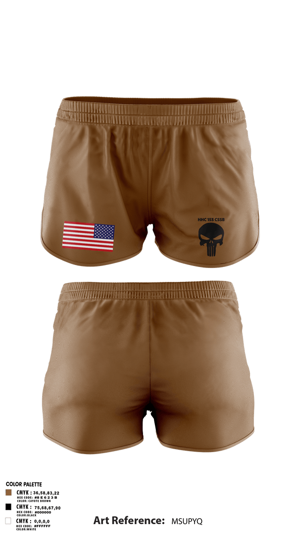 Ranger Panties, HHC 153 CSSB, National Guard, Teamtime, Team time, sublimation, custom sports apparel, team uniforms, spirit wear, spiritwear, sports uniforms, custom shirts, team store, custom team store, fundraiser sports, apparel fundraiser