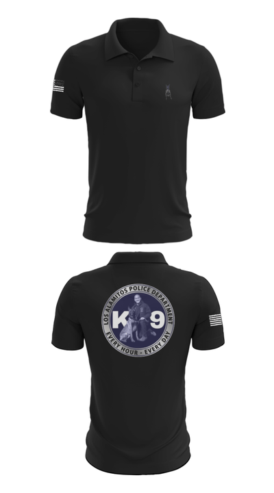 Los Alamitos Police K9 92789810 Short Sleeve Performance Polo - 26