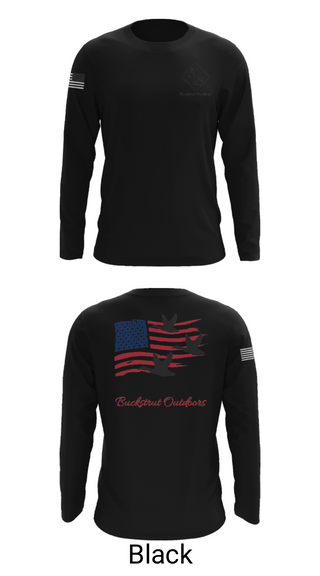 Long Sleeve Performance Shirt, Buckstrut OutdoorsBuckstrut Outdoors, , Teamtime, Team time, sublimation, custom sports apparel, team uniforms, spirit wear, spiritwear, sports uniforms, custom shirts, team store, custom team store, fundraiser sports, apparel fundraiser