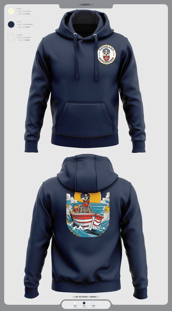 Hoodie, Red beard Adventures, , Teamtime, Team time, sublimation, custom sports apparel, team uniforms, spirit wear, spiritwear, sports uniforms, custom shirts, team store, custom team store, fundraiser sports, apparel fundraiser