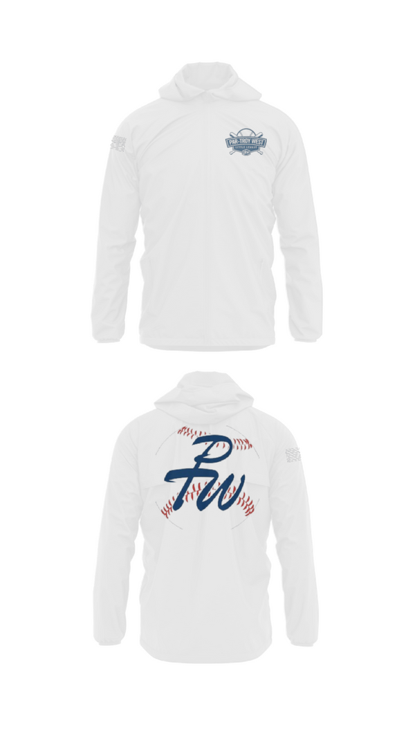 Windbreaker, Par-Troy West Little League Baseball, Baseball, Teamtime, Team time, sublimation, custom sports apparel, team uniforms, spirit wear, spiritwear, sports uniforms, custom shirts, team store, custom team store, fundraiser sports, apparel fundraiser