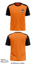 Burlington High School Volleyball 18764299 Old School Cotton Feel Shirt - 2