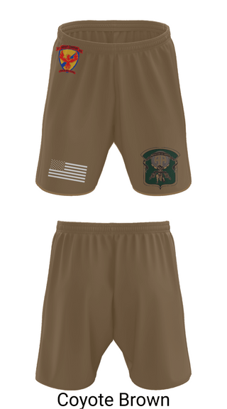 Athletic Shorts With Pockets, B-Co 122 ASB, Army, Teamtime, Team time, sublimation, custom sports apparel, team uniforms, spirit wear, spiritwear, sports uniforms, custom shirts, team store, custom team store, fundraiser sports, apparel fundraiser