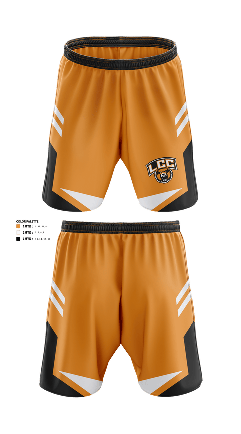 Athletic Shorts With Pockets, LCC Bears, Golf, Teamtime, Team time, sublimation, custom sports apparel, team uniforms, spirit wear, spiritwear, sports uniforms, custom shirts, team store, custom team store, fundraiser sports, apparel fundraiser