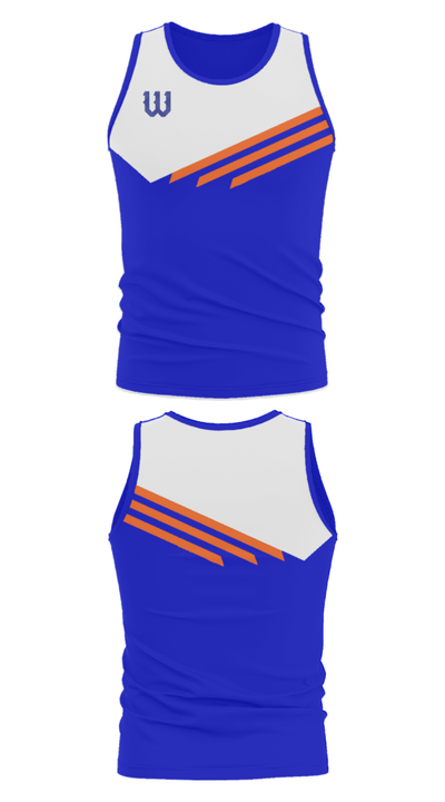 Washburn High School Badminton 49320999 Tank Top - 26