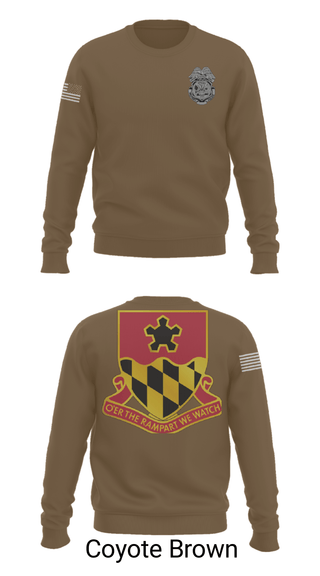 Crew Neck Sweatshirt, 2nd MTB/70th RTI, Army, Teamtime, Team time, sublimation, custom sports apparel, team uniforms, spirit wear, spiritwear, sports uniforms, custom shirts, team store, custom team store, fundraiser sports, apparel fundraiser