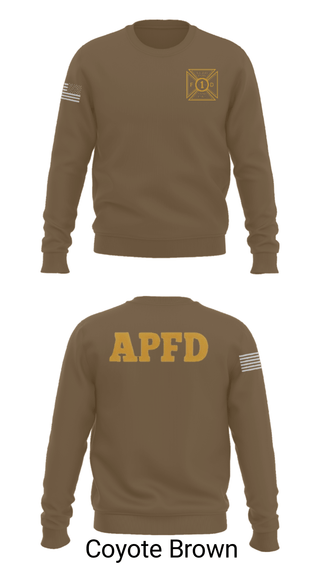 Crew Neck Sweatshirt, APSLFD, Fire Department, Teamtime, Team time, sublimation, custom sports apparel, team uniforms, spirit wear, spiritwear, sports uniforms, custom shirts, team store, custom team store, fundraiser sports, apparel fundraiser