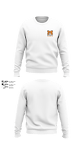 Girls Tennis McDonogh School 72297227 Crew Neck Sweatshirt - 3