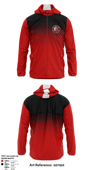 Windbreaker, Kroc Swim Academy, Swimming, Teamtime, Team time, sublimation, custom sports apparel, team uniforms, spirit wear, spiritwear, sports uniforms, custom shirts, team store, custom team store, fundraiser sports, apparel fundraiser