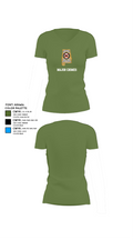 Major Crimes 85282762 Women's Short Sleeve V-neck Shirt - 42