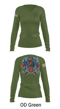 Golden Fire Dept. 85481633 Women's Long Sleeve V-neck Shirt -1 57
