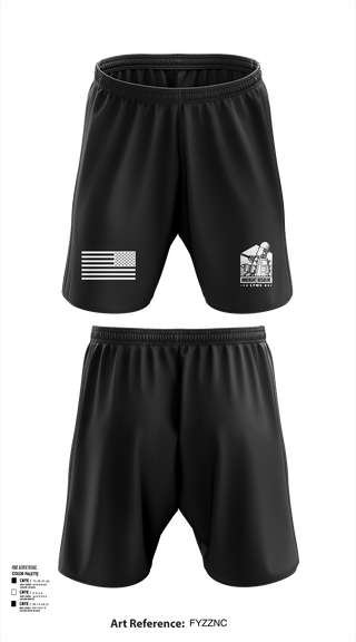 Athletic Shorts With Pockets, 1-144 FA BN, National Guard, Teamtime, Team time, sublimation, custom sports apparel, team uniforms, spirit wear, spiritwear, sports uniforms, custom shirts, team store, custom team store, fundraiser sports, apparel fundraiser