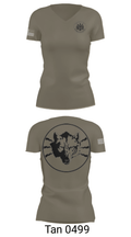 Wolves, Bravo, 305th MI 94376835 Women's Short Sleeve V-neck Shirt - 38