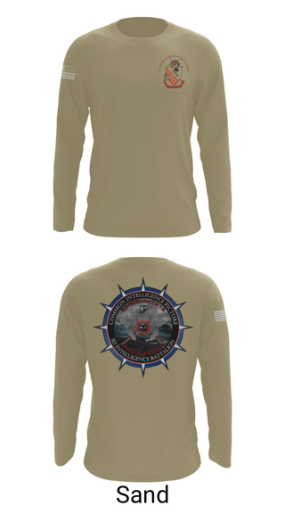 Long Sleeve Performance Shirt, 3rd Intelligence Battalion, Marines, Teamtime, Team time, sublimation, custom sports apparel, team uniforms, spirit wear, spiritwear, sports uniforms, custom shirts, team store, custom team store, fundraiser sports, apparel fundraiser