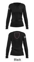 KSK 32447912 Women's Long Sleeve V-neck Shirt - 37