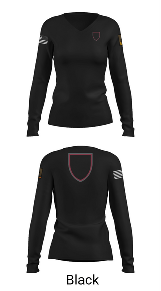 Women's Long Sleeve Vneck Shirt, KSK, Marines, Teamtime, Team time, sublimation, custom sports apparel, team uniforms, spirit wear, spiritwear, sports uniforms, custom shirts, team store, custom team store, fundraiser sports, apparel fundraiser