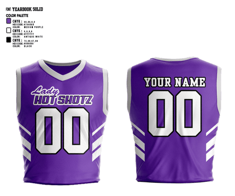 Womens Basketball Jersey, Lady Hot Shotz, Women's Basketball, Teamtime, Team time, sublimation, custom sports apparel, team uniforms, spirit wear, spiritwear, sports uniforms, custom shirts, team store, custom team store, fundraiser sports, apparel fundraiser