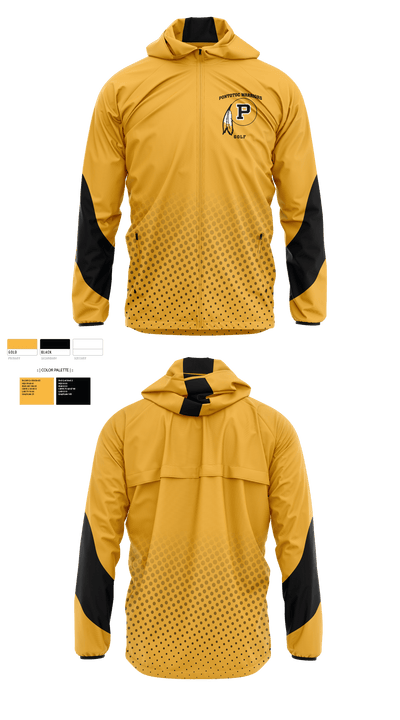 Pontotoc Warriors 5056455 Windbreaker - 1
