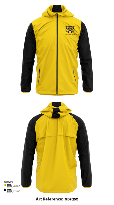 Paint Valley Middle School Band 66626679 Windbreaker - 122