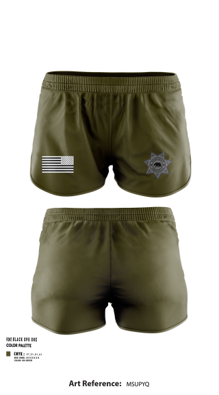 Ranger Panties, ROUND VALLEY POLICE, , Teamtime, Team time, sublimation, custom sports apparel, team uniforms, spirit wear, spiritwear, sports uniforms, custom shirts, team store, custom team store, fundraiser sports, apparel fundraiser