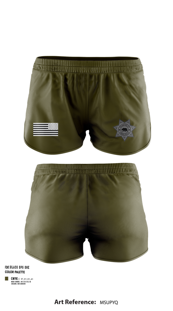 Ranger Panties, ROUND VALLEY POLICE, , Teamtime, Team time, sublimation, custom sports apparel, team uniforms, spirit wear, spiritwear, sports uniforms, custom shirts, team store, custom team store, fundraiser sports, apparel fundraiser